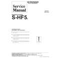 PIONEER S-HF5/E Service Manual