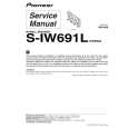 PIONEER S-IW691L/XTW/UC Service Manual