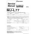 PIONEER MJ-L77/NVXK Service Manual