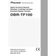 PIONEER DBR-TF100 Owners Manual