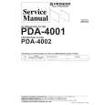 PIONEER PDA-4002/WL Service Manual