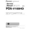 PIONEER PDA-V100HD/WYV5 Service Manual