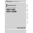 PIONEER DEH-1550/XU/NC Owners Manual