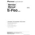 PIONEER S-F60/XCN5 Service Manual