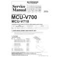 PIONEER MCU-V710/Z/TA Service Manual