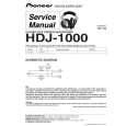 PIONEER HDJ-1000/XCN1/EW5 Service Manual
