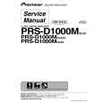 PIONEER PRS-D1000M/XU/EW5 Service Manual