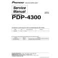 PIONEER PDP-4300 Service Manual
