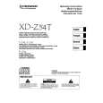 PIONEER XD-Z54T Owners Manual