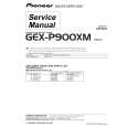 PIONEER GEX-P900XM-2 Service Manual