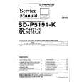 PIONEER SDP5193K Service Manual