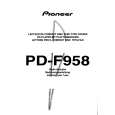 PIONEER PDF958 Owners Manual