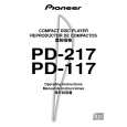 PIONEER PD-117/RFXJ Owners Manual
