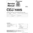 PIONEER CDJ-100S/KUCXJ Service Manual