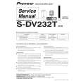PIONEER S-DV232T/XCN Service Manual