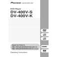 PIONEER DV-400V-S/KUCXZT Owners Manual