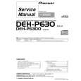 PIONEER DEH-P630/XN/UC Service Manual