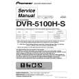 PIONEER DVR-5100H-S/WVXU Service Manual