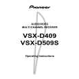 PIONEER VSX-D409 Owners Manual