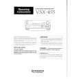 PIONEER VSX455 Owners Manual