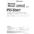 PIONEER PD-S507/MVXK Service Manual