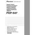 PIONEER PDP-S37/XTW1/E5 Owners Manual