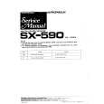 PIONEER SX-590 Service Manual