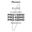 PIONEER PRO-620HD/KUXC/CA Owners Manual