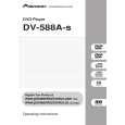 PIONEER DV-588A-S Owners Manual
