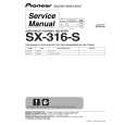 PIONEER SX316 Service Manual