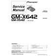 PIONEER GM-X542/XR/ES Service Manual