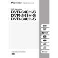 PIONEER DVR-541H-S/RLTXV Owners Manual