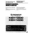PIONEER KEH-1300 Owners Manual
