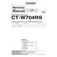 PIONEER CT-W704RS Service Manual
