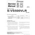 PIONEER S-VS500VLR/XTL/NC Service Manual