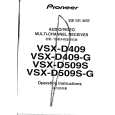 PIONEER VSXD409S Owners Manual