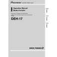 PIONEER DEH-17/XN/UC Owners Manual