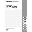 PIONEER PRV-9000/KU/CA Owners Manual