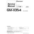 PIONEER GM-X354/XR/EW Service Manual