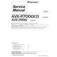 PIONEER AVX7000 I Service Manual