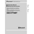 PIONEER DEH-P70BT/EW Owners Manual