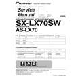 PIONEER AS-LX70/XJ/GS Service Manual