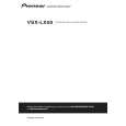 PIONEER VSX-LX50 Owners Manual