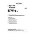PIONEER SP170/XE Service Manual
