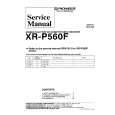 PIONEER XR560F Service Manual