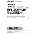 PIONEER DEH-P6750MP/XN/ES Service Manual