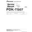 PIONEER PDK-TS07 Service Manual