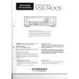 PIONEER VSX-5900S/SD Owners Manual