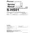 PIONEER S-HS01/MLXTW/E Service Manual