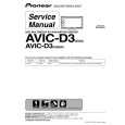 PIONEER AVIC-D3/XU/UC Service Manual